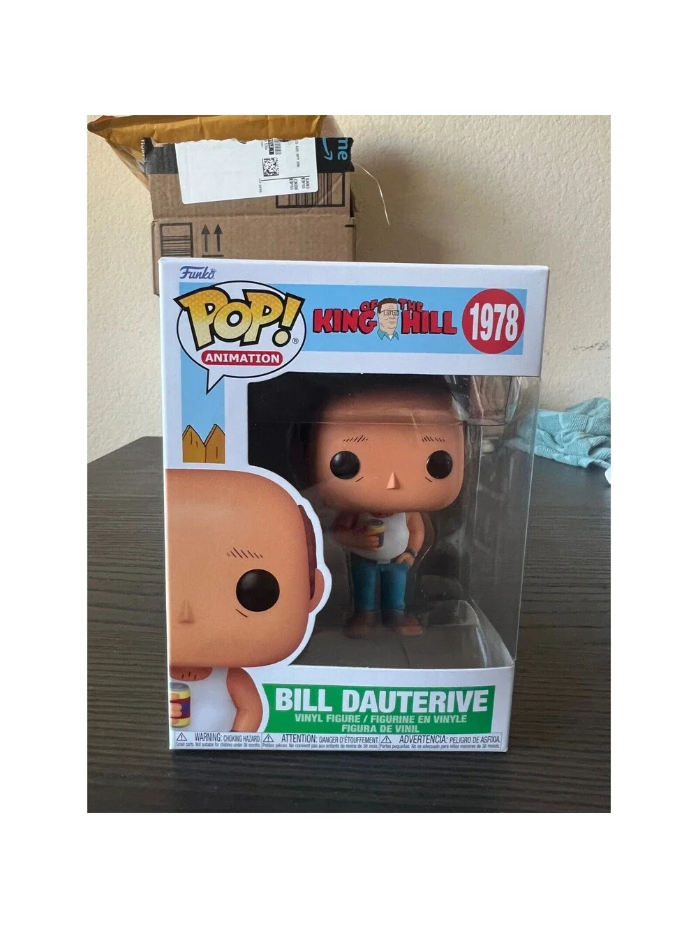 Bill Dauterive Funko Pop #1978 King Hill Television Animation Koth FOX Cartoons